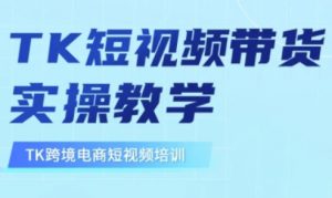 东南亚TikTok短视频带货，TK短视频带货实操教学-每日必学网