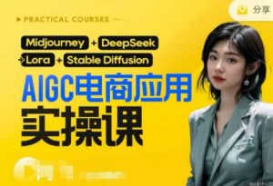 AI电商应用实操课(加更DeepSeek)保姆级喂饭教程，从0-1用AI做电商-每日必学网