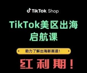 TikTok出海启航课(美区)助力了解出海红利新赛道-每日必学网