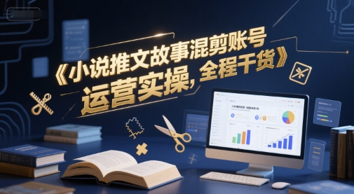 久爱副业网,网赚项目,网赚论坛博客网分享小说推文故事混剪账号运营实操，全程干货