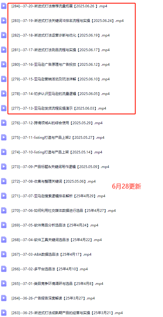 图片[2]-老陈聊跨境-25年亚马逊实操通关训练营37期6月更新(价值15999元)_-每日必学网