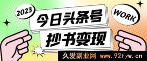 冷门书籍项目，操作简易，单号日赚100+，有人月入1w+！（软件及教程玩法）-每日必学网