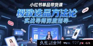 （15324期）抖音爆款单品带货秘籍，独特选品新思路与实战导师亲授-每日必学网