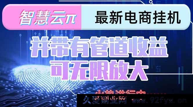 图片[1]-（15314期）智能云π挂机电脑单机日赚300 – 500+ 享团队长效收益 潜力无限-每日必学网