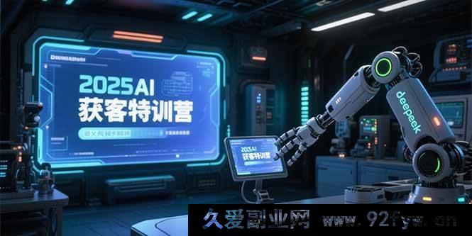 图片[1]-（15289期）2025AI 引流实战营，AI 全形态内容打造及 deepseek 实操秘籍-每日必学网