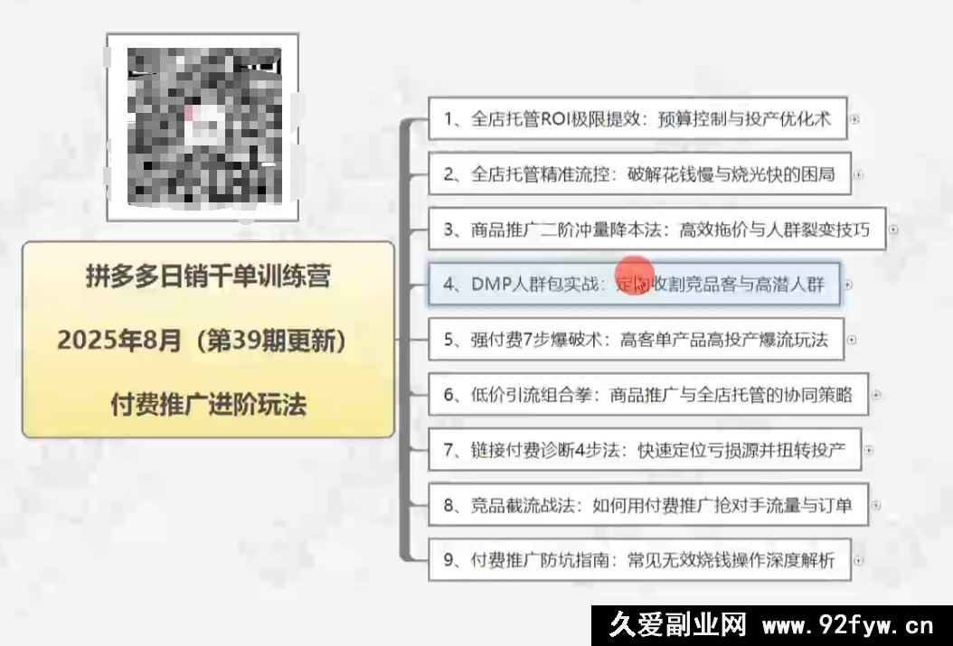 图片[2]-白凤电商学院·拼多多日销千单训练营2025年8月更新(价值4999元)_-每日必学网