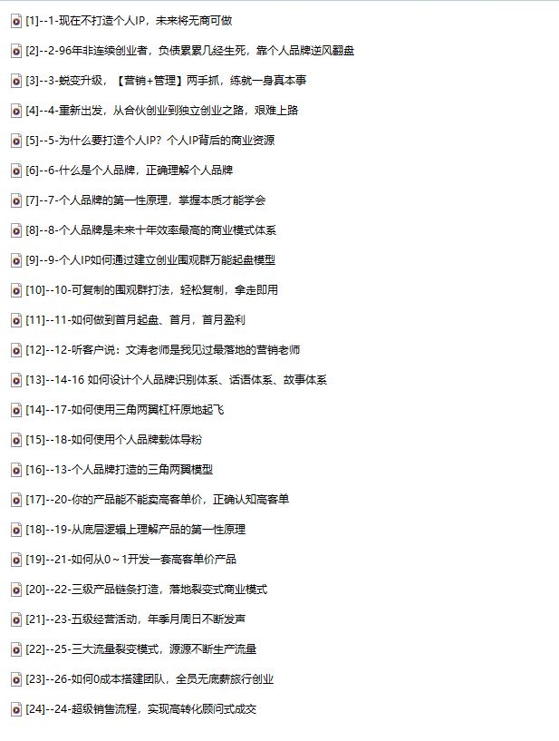 图片[3]-文涛老师-私域IP起盘_-每日必学网