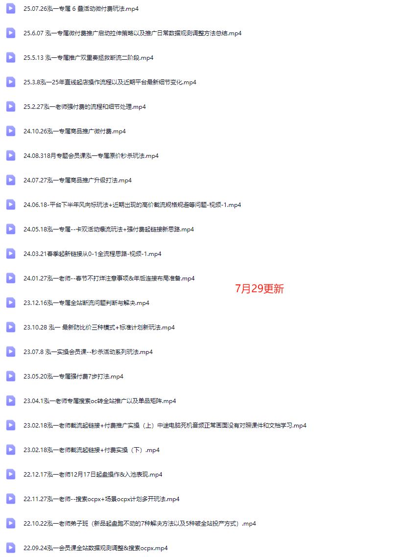 图片[4]-多多大师泓一弟子班拼多多实操陪跑特训营2025年8月(价值4999元)_-每日必学网