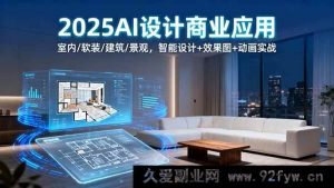 （16052期）2025 AI 设计赋能多领域：室内软装建筑景观实战，智能创作与视听呈现-每日必学网