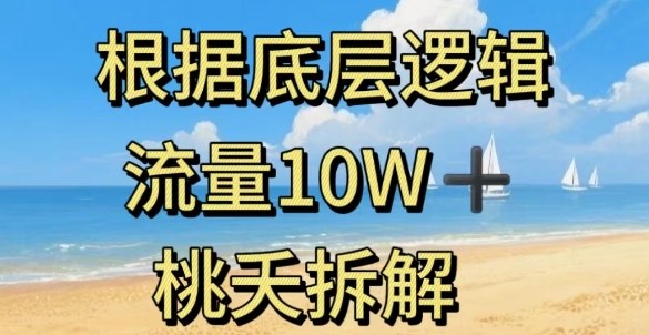 久爱副业网,网赚项目,网赚论坛博客网分享据底层逻辑，流量10W+，以安全知识科普为例