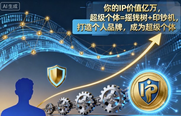 久爱副业网,网赚项目,网赚论坛博客网分享你的IP价值亿万,超级个体=摇钱树+印钞机,打造个人品牌,成为超级个体