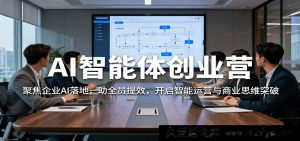 AI智能系统特训营：企业AI落地实战指南，团队效能优化方法论，助力智能运营升级与商业思维革新-每日必学网