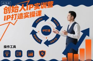 创始人IP实训营，IP打造实操课-每日必学网