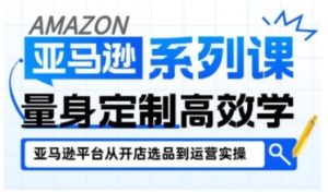 亚马逊新手开店从入门到精通，全面覆盖亚马逊开店各阶段要点，助新手从入门到精通-每日必学网