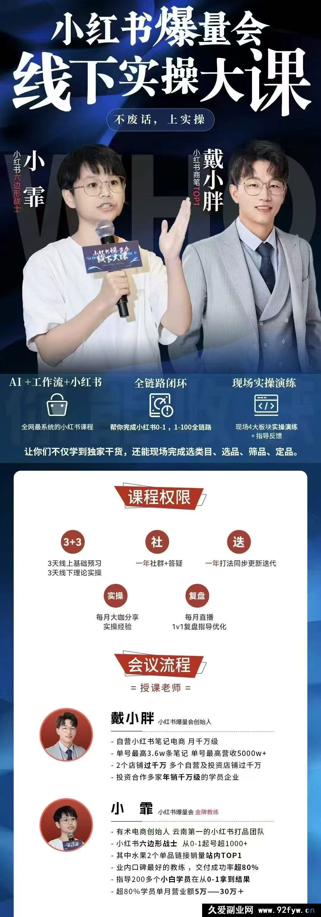 图片[4]-戴小胖-小红书爆量会10月24-26号杭州线下课【3天完整版】(价值6980元)_-每日必学网