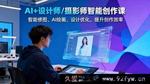 AI助力设计摄影智能创作：AI绘图、智能修片、设计改良，大幅提升产出效率-每日必学网