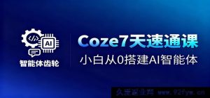 7 日极速掌握！新手零基础构建 AI 智能体及短视频流程的 Coze 秘籍-每日必学网