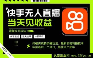 （16471期）年前超火风口项目，抓住吃肉，手机操作轻松日赚 500+-每日必学网