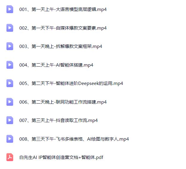 图片[7]-Bittle白先生-高成交创始人IP课10月18-19日广州线下课+4月15日AI·IP智能体创造营_-每日必学网