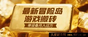 16597期！冒险岛搬砖秘籍：一组账号月赚超9000+-每日必学网