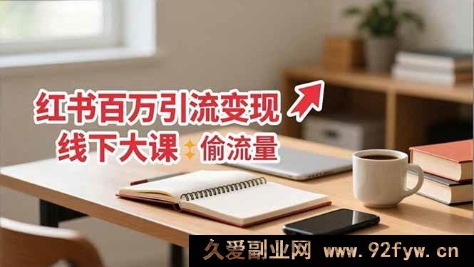 图片[1]-（16661期）小红书超实用百万引流变现线下大课：揭秘0到百万引流秘籍，手把手教精准获客拿成果-每日必学网