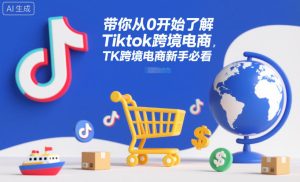 带你从0开始了解Tiktok跨境电商，TK跨境电商新手必看-每日必学网