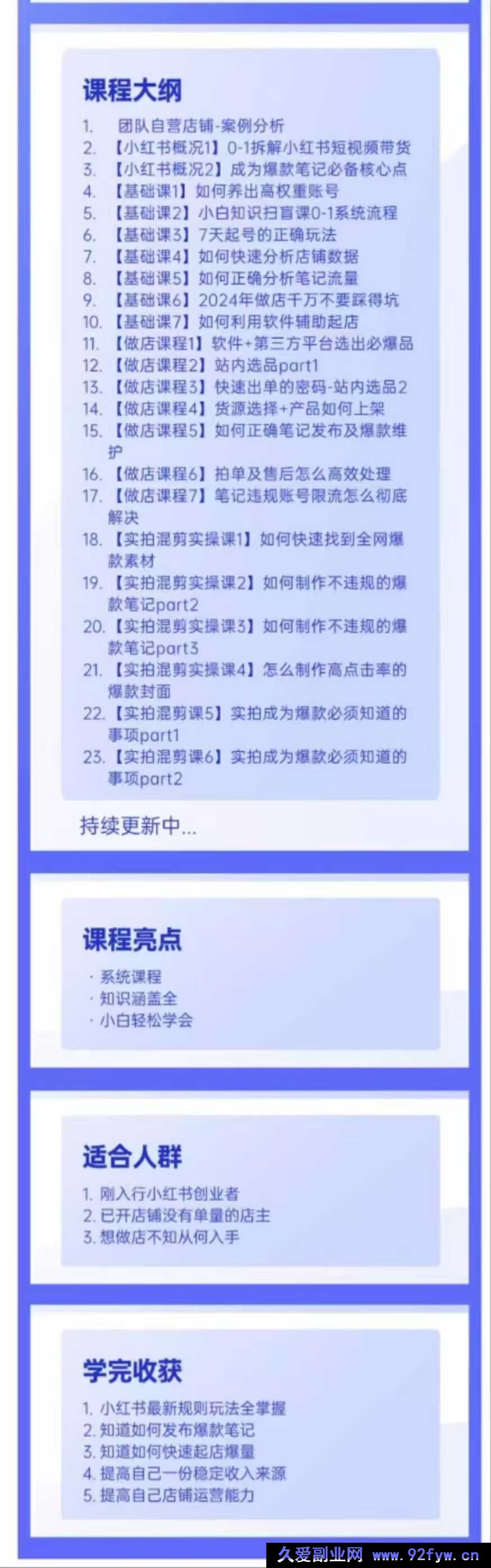 图片[3]-红商联盟言校长-小红书带货实操高阶训练营_-每日必学网