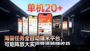 (16833期)99盒子挂机新玩法,单机日入20+,矩阵操作开启躺赚模式,推广赢团队红利-每日必学网