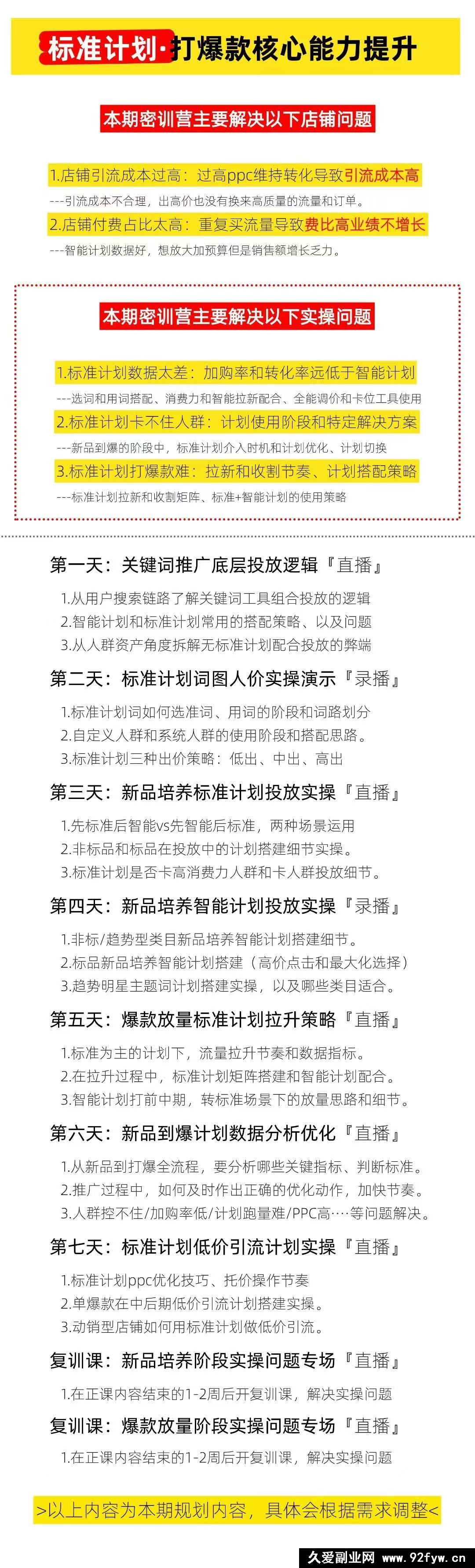 图片[3]-子鹏讲电商-淘宝私家班25年12月(价值4980元)_-每日必学网