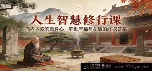 人生智慧探寻:从内挖掘,觅得身心安妥及幸福命运密钥-每日必学网