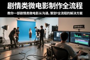 剧情类微电影制作全流程，教你一部剧情类微电影从沟通，策划到拍摄制作全流程的解决方案-每日必学网