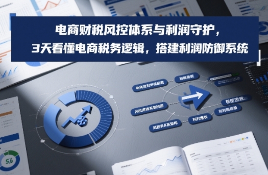 久爱副业网,网赚项目,网赚论坛博客网分享电商财税风控体系与利润守护，3天看懂电商税务逻辑，搭建利润防御系统