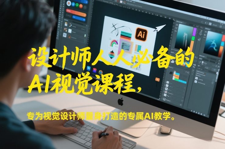 设计师人人必备的AI视觉课程，专为视觉设计师量身打造的专属AI教学-每日必学网