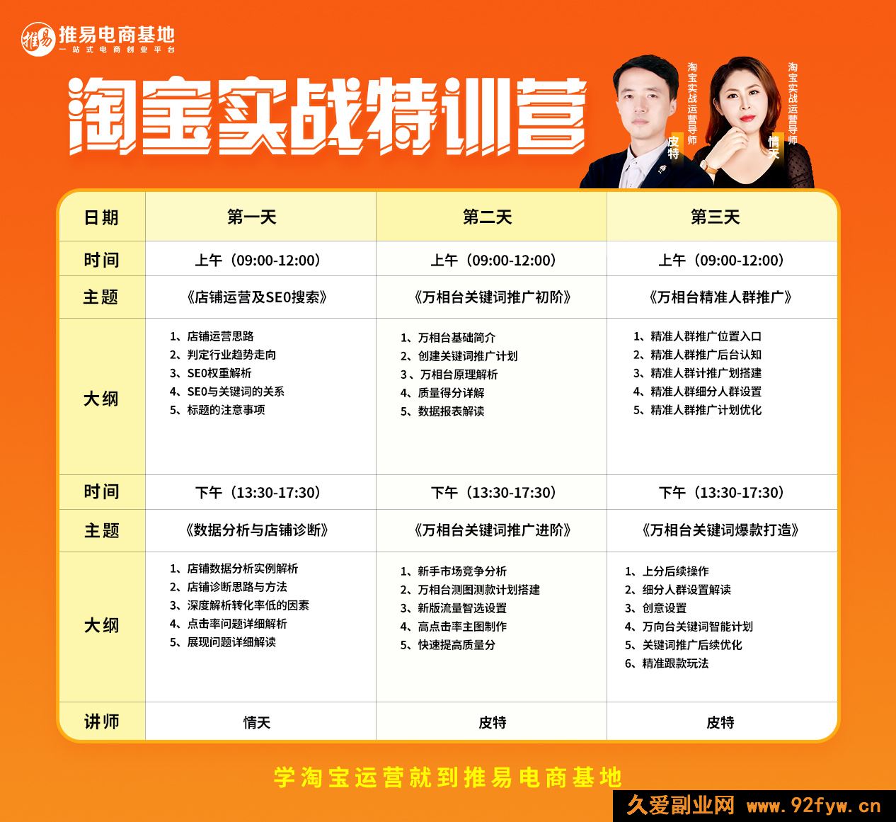 图片[4]-推易电商-淘宝实战2025年12月3日-5日线下课完整版34节(价值7580元)_-每日必学网