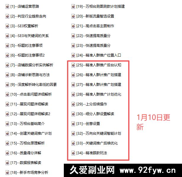 图片[2]-推易电商-淘宝实战2025年12月3日-5日线下课完整版34节(价值7580元)_-每日必学网