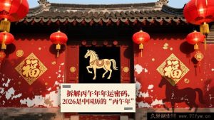 （17038期）付费解析：2026丙午年运核心要点，中国历丙午年运势怎么看-每日必学网