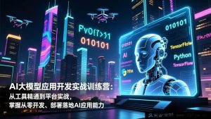 （17058期）AI大模型应用开发实战营：工具实操到平台实战，全链路掌握从0到1部署落地AI项目-每日必学网