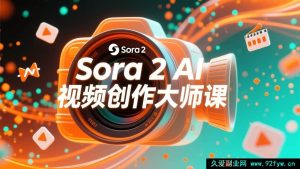 （17081期）Sora 2 AI视频实战课：从0到1搞定创作全流程 做出百万级播放AI短视频-每日必学网