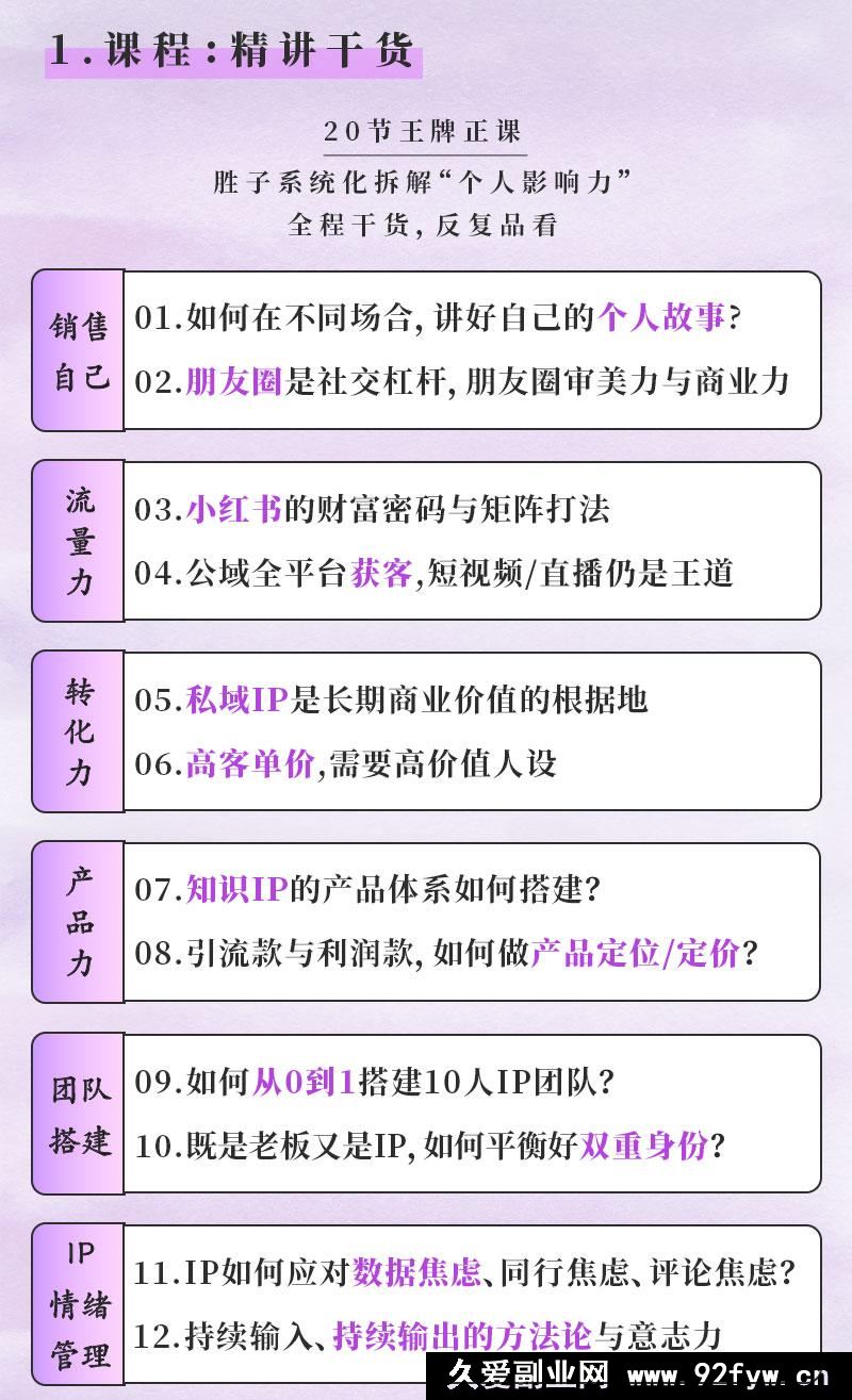 图片[4]-谢胜子-个人影响力打造2026年 (价值2980元)_-每日必学网