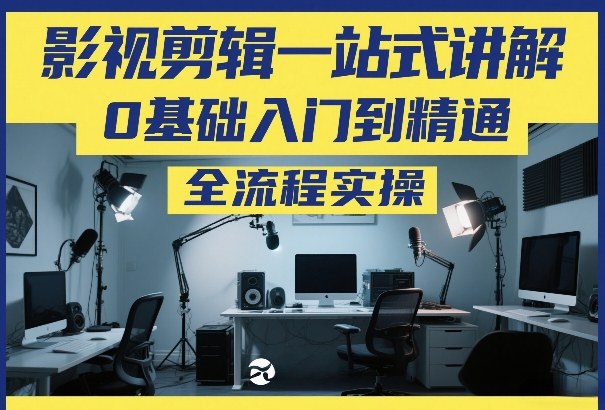 久爱副业网,网赚项目,网赚论坛博客网分享影视剪辑一站式讲解，0基础入门到精通，全流程实操