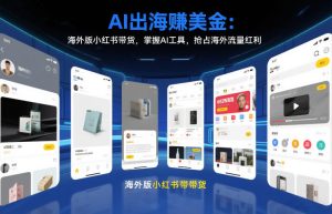 AI出海賺美金:海外版小红书带货,掌握AI工具,抢占海外流量红利(更新2026)-每日必学网