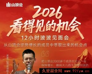 波波-2026看得见的机会12小时波波见面会全程线下课2月1日东莞_-每日必学网