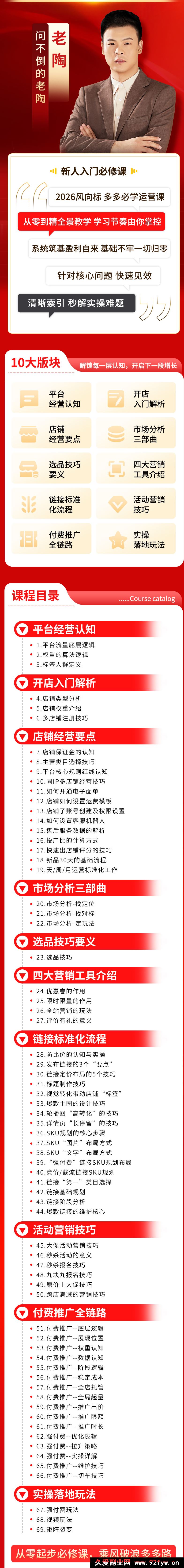 图片[2]-老陶电商拼多多运营成长必修课26年2月_-每日必学网