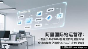 （17378期）阿里国际站运营实战课：AI赋能+2026最新算法适配的全链路精细化运营落地SOP与实战方法论-每日必学网