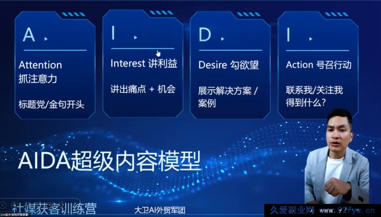 图片[3]-大卫老师-外贸社媒获客独家训练营2026年2月份(价值2980元)_-每日必学网