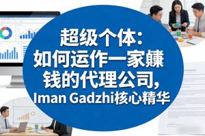 超级个体：如何运作一家賺钱的代理公司，Iman Gadzhi核心精华（双语字幕）-每日必学网