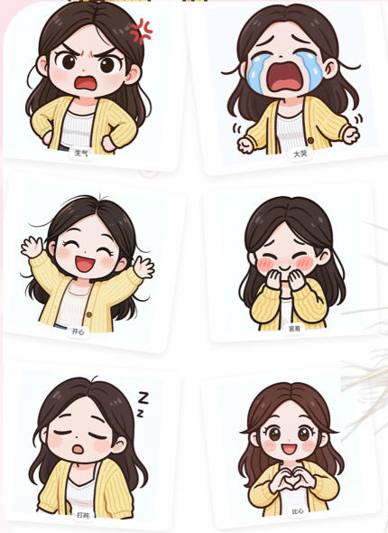 一张照片秒变多种表情包，三步就能拥有专属表情包库，零门槛玩转社交新玩法【文档】-每日必学网