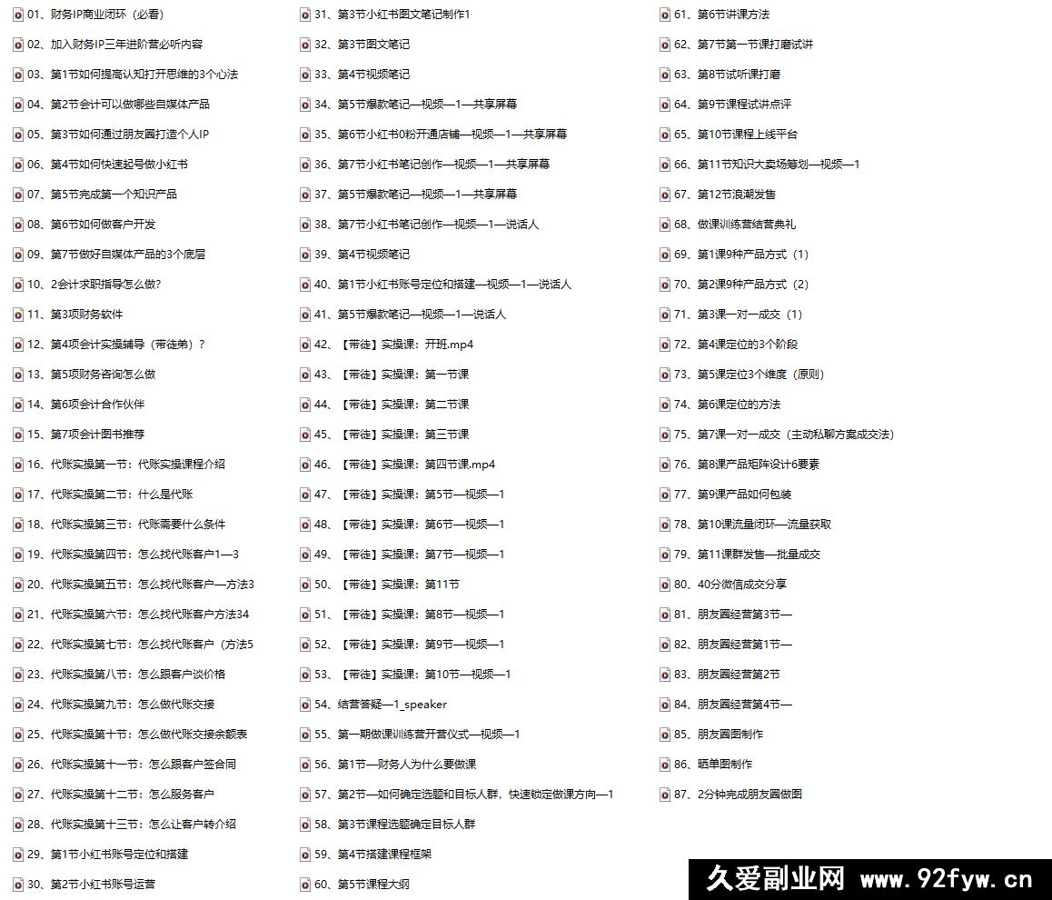 图片[4]-有有老师-财务IP赤马年度商业班2026年2月(价值19800元)_-每日必学网
